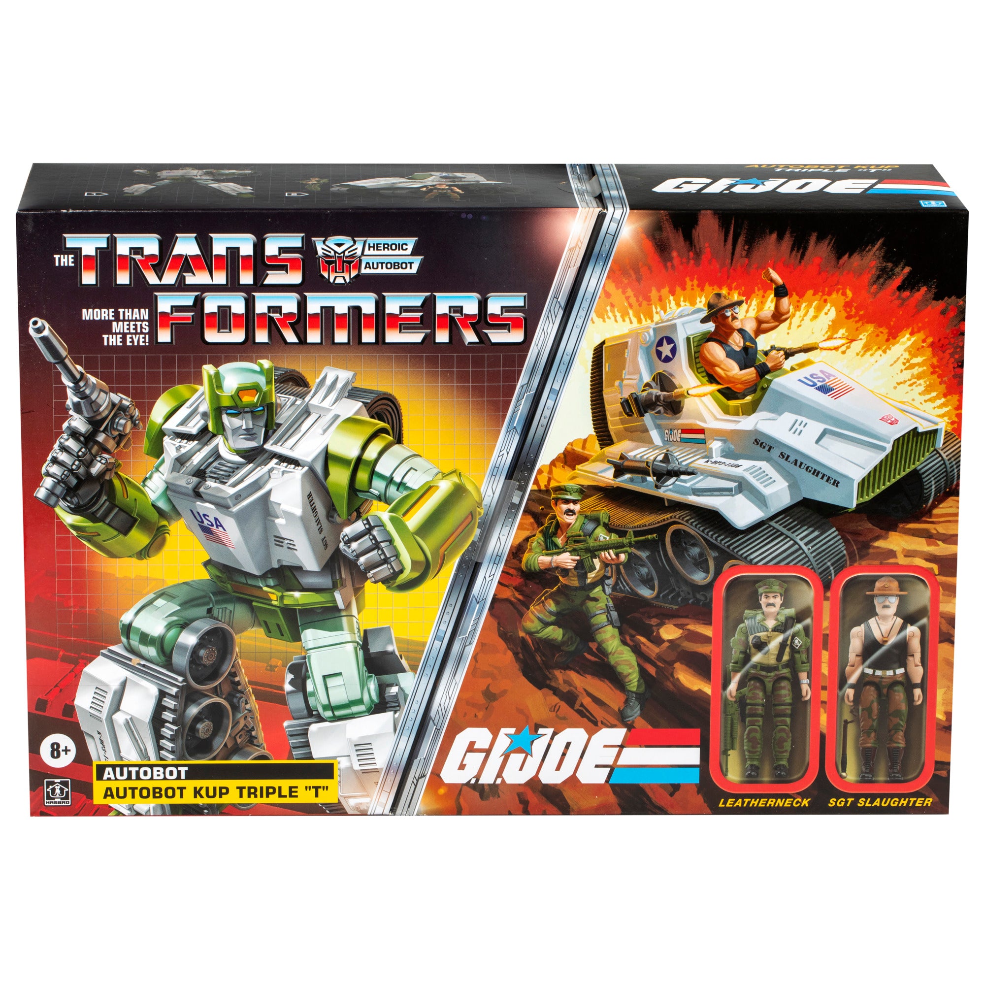 Transformers Collaborative G.I. Joe x Autobot Kup Triple T-figuren