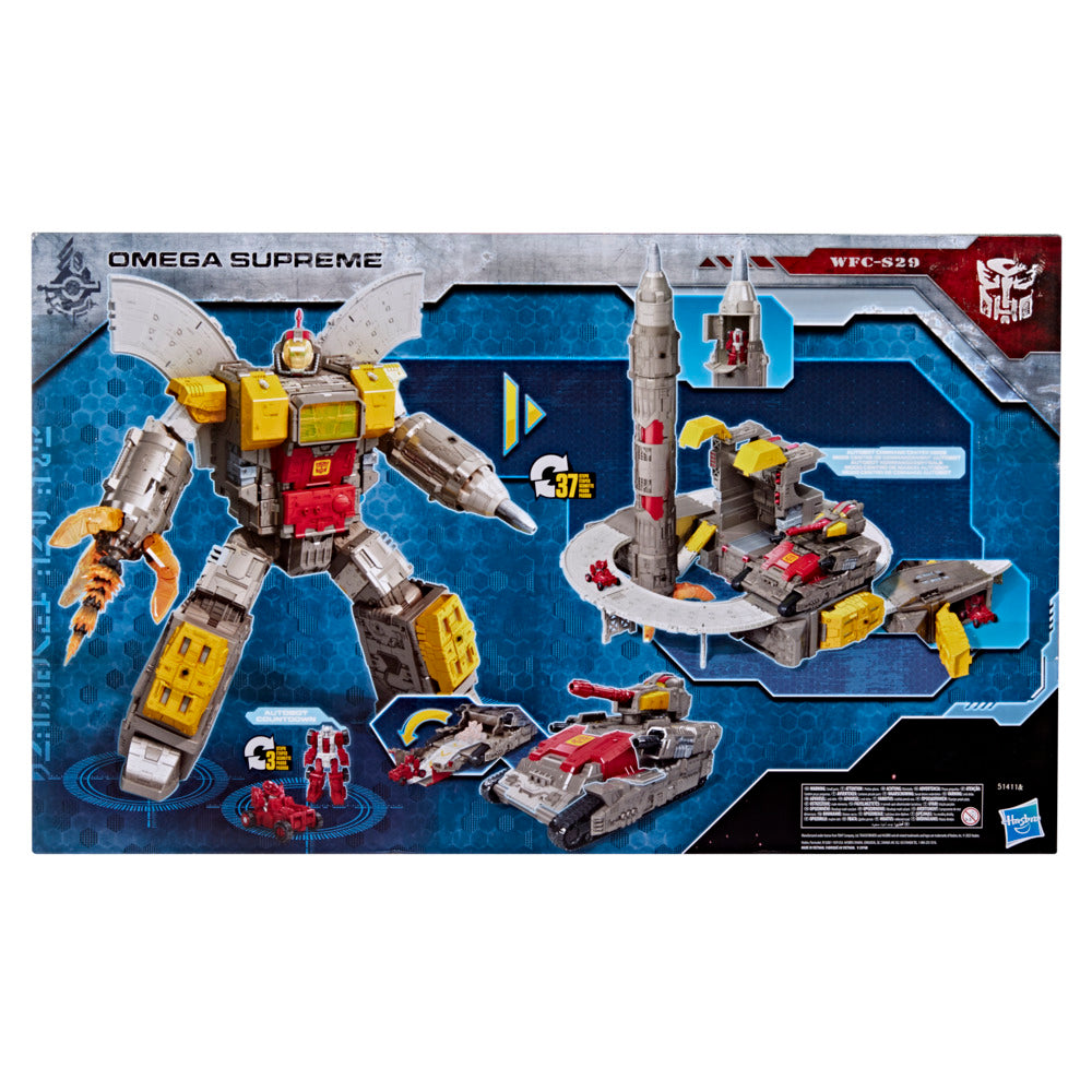 Figuras Omega Supreme Titan Transformers War For Cybertron Siege