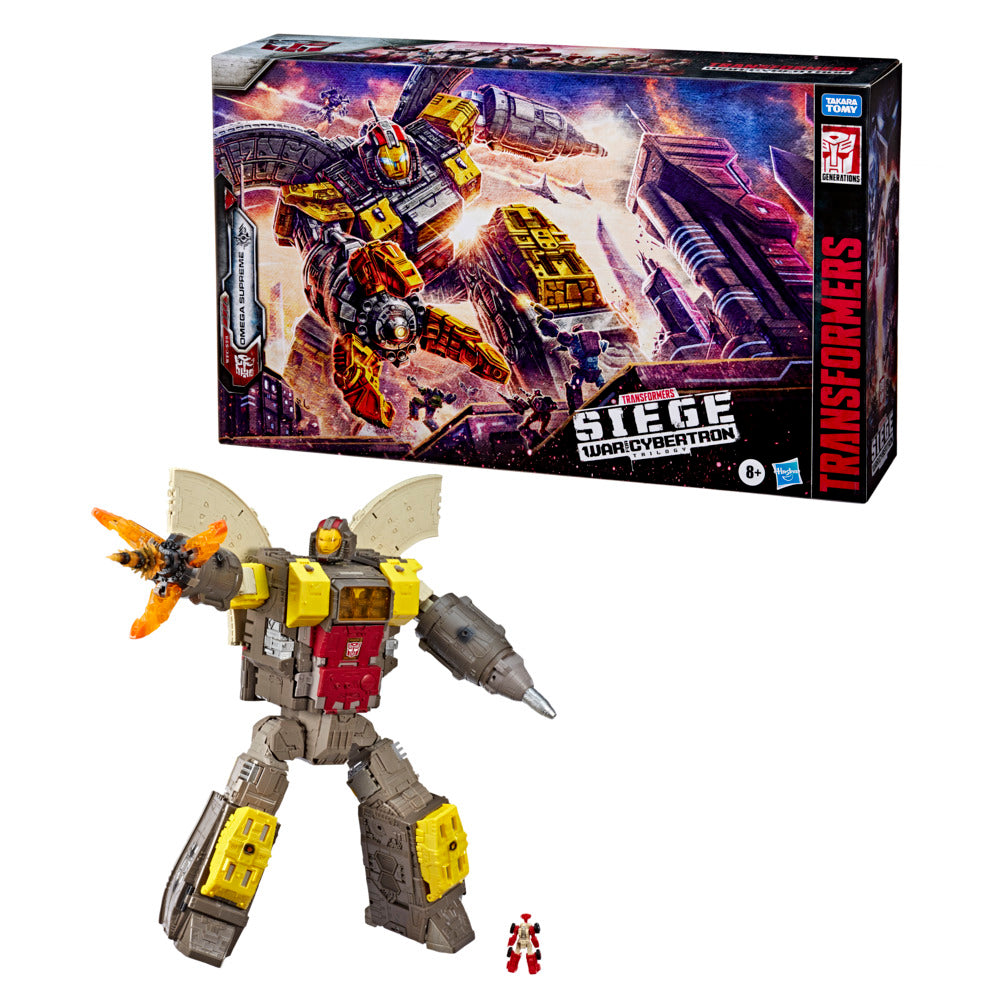Omega Supreme Titan Figures Transformers War For Cybertron Siege