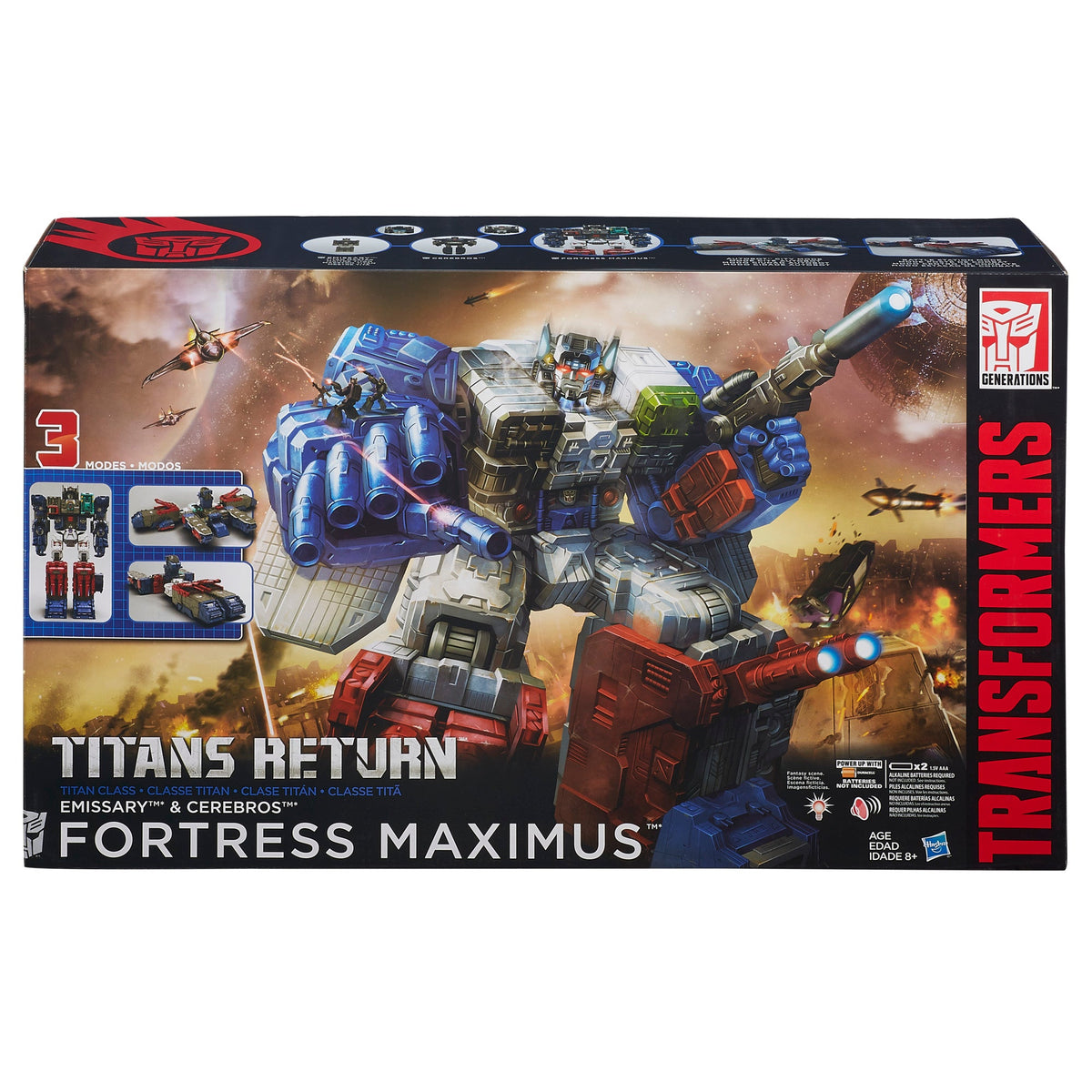 ロボット Transformers Titans Return Fortress Amazon.co.jp: Transformers Generations Titans Return Titan Class