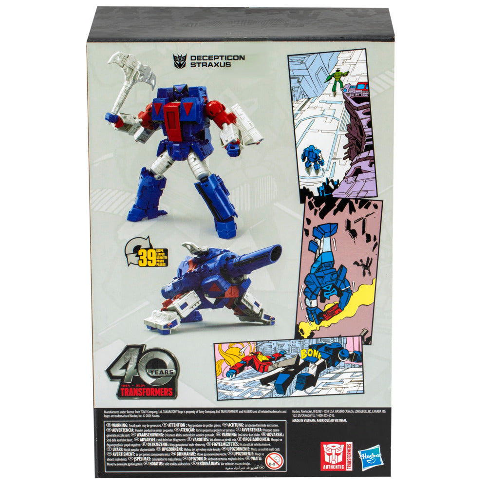 い*銀様 トランスフォーマー コミックエディション ディセプティコン ストラクサ Straxus Decepticon Leader Class 19cm Comic Edition – TRANSFORVERSE.EU