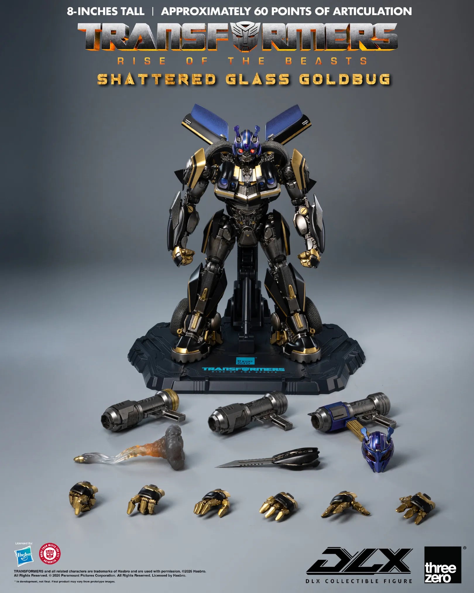 Goldbug Shattered Glass 20.3 cm DLX