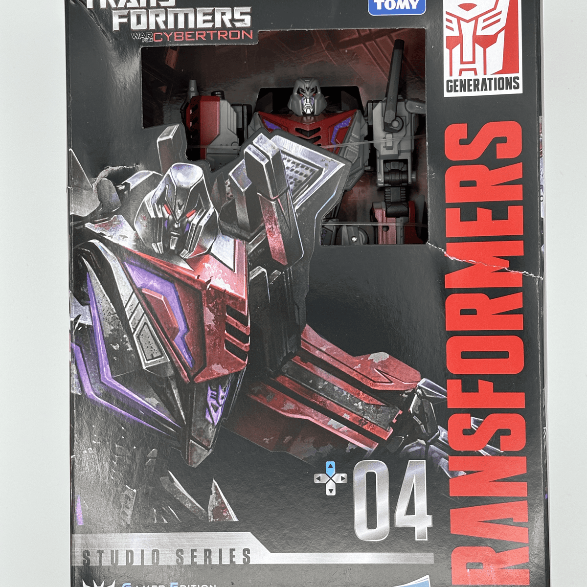 BESCHÄDIGT Voyager Class Megatron 16,5cm Studio Series Gamer Edition 04