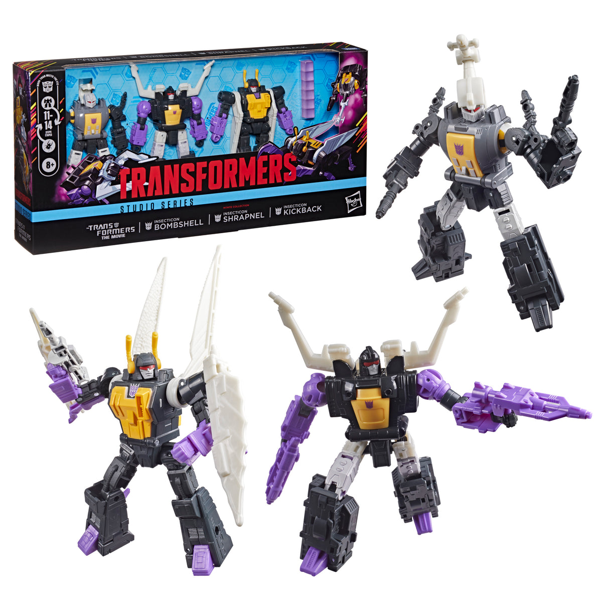 Insecticon 3-Pack Deluxe Class 14 cm Studio Series 86 MTMTE