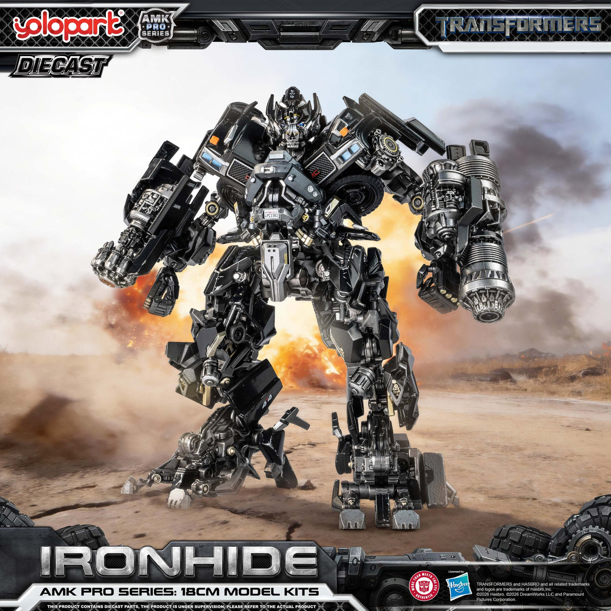 Ironhide 2007 18 cm AMK PRO Model-Kit