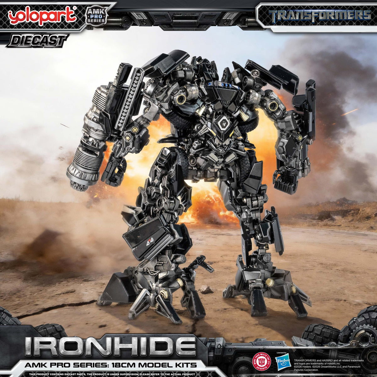 Ironhide 2007 18 cm AMK PRO Model-Kit