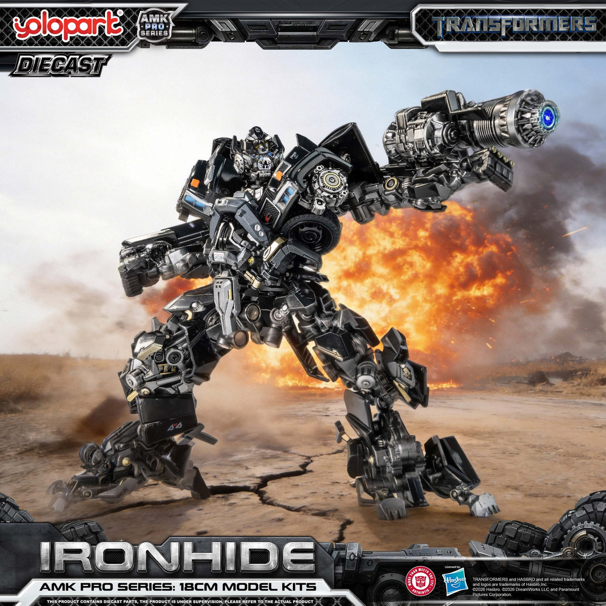 Ironhide 2007 18 cm AMK PRO Model-Kit