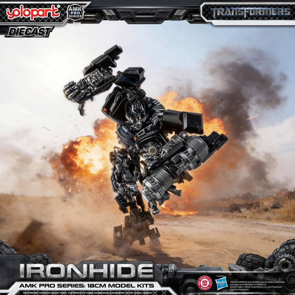 Ironhide 2007 18 cm AMK PRO Model-Kit