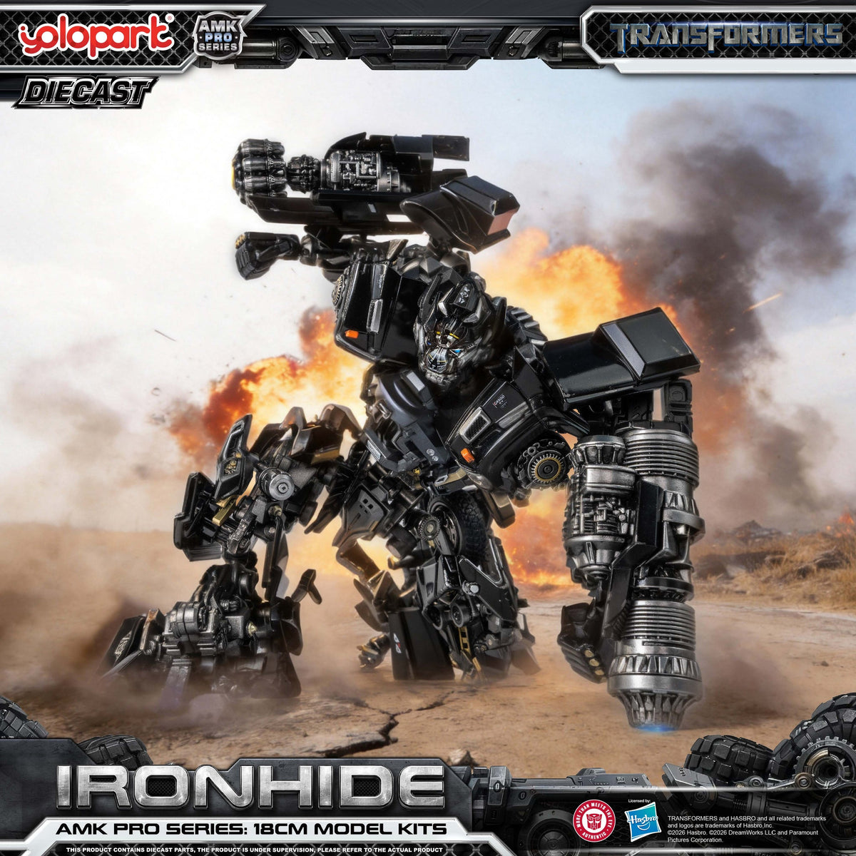 Ironhide 2007 18 cm AMK PRO Model-Kit