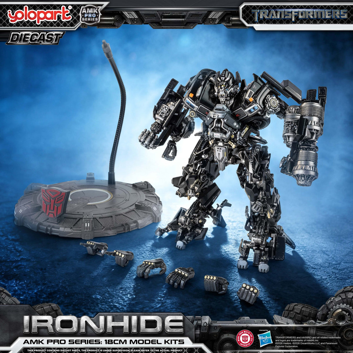 Ironhide 2007 18 cm AMK PRO Model-Kit