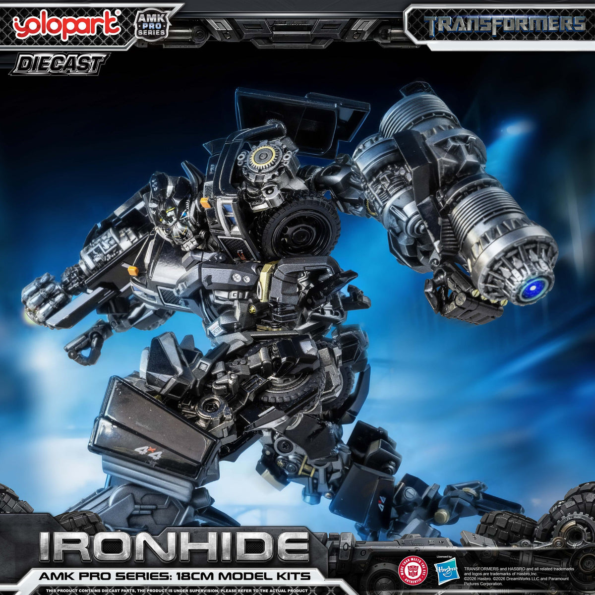 Ironhide 2007 18 cm AMK PRO Model-Kit