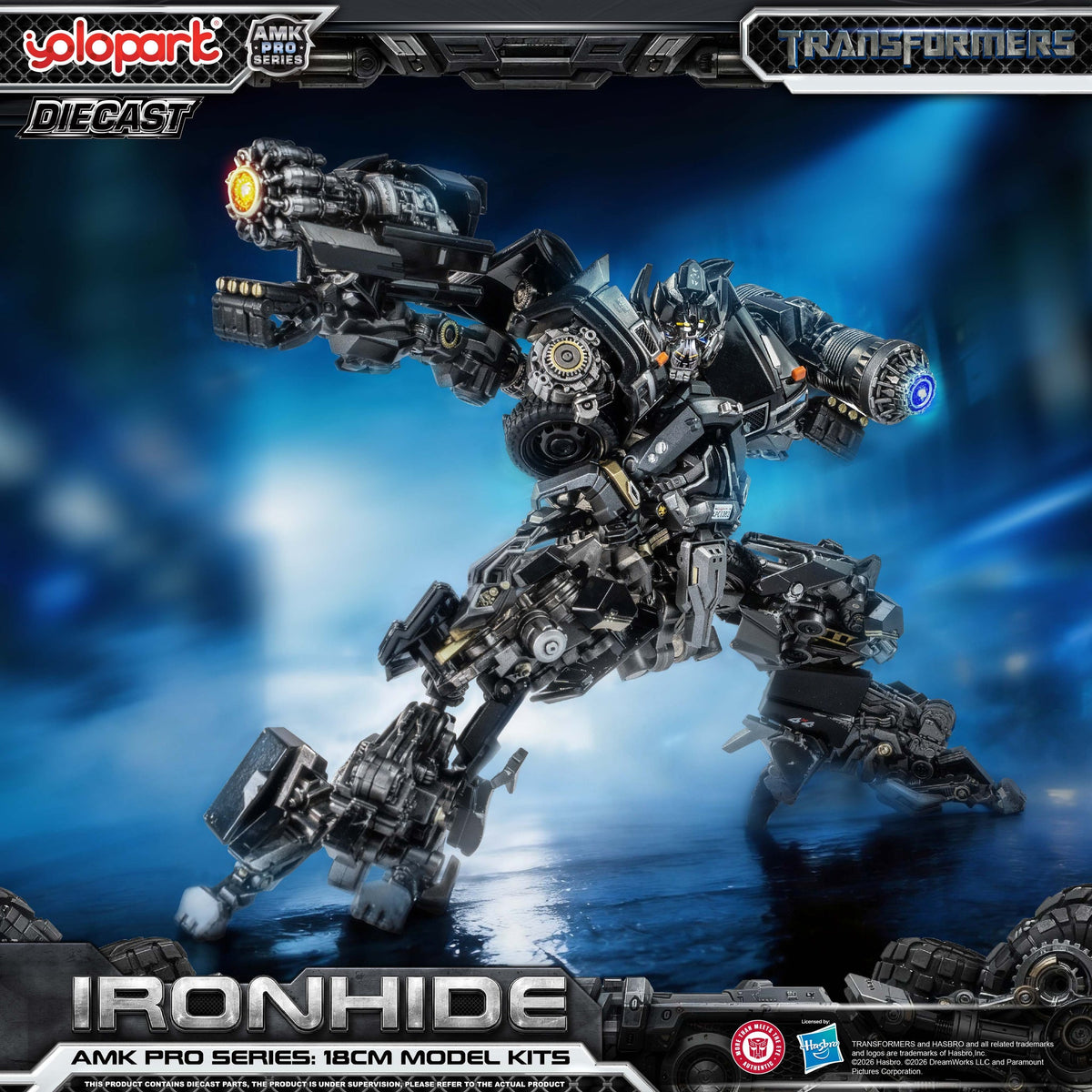 Ironhide 2007 18 cm AMK PRO Model-Kit