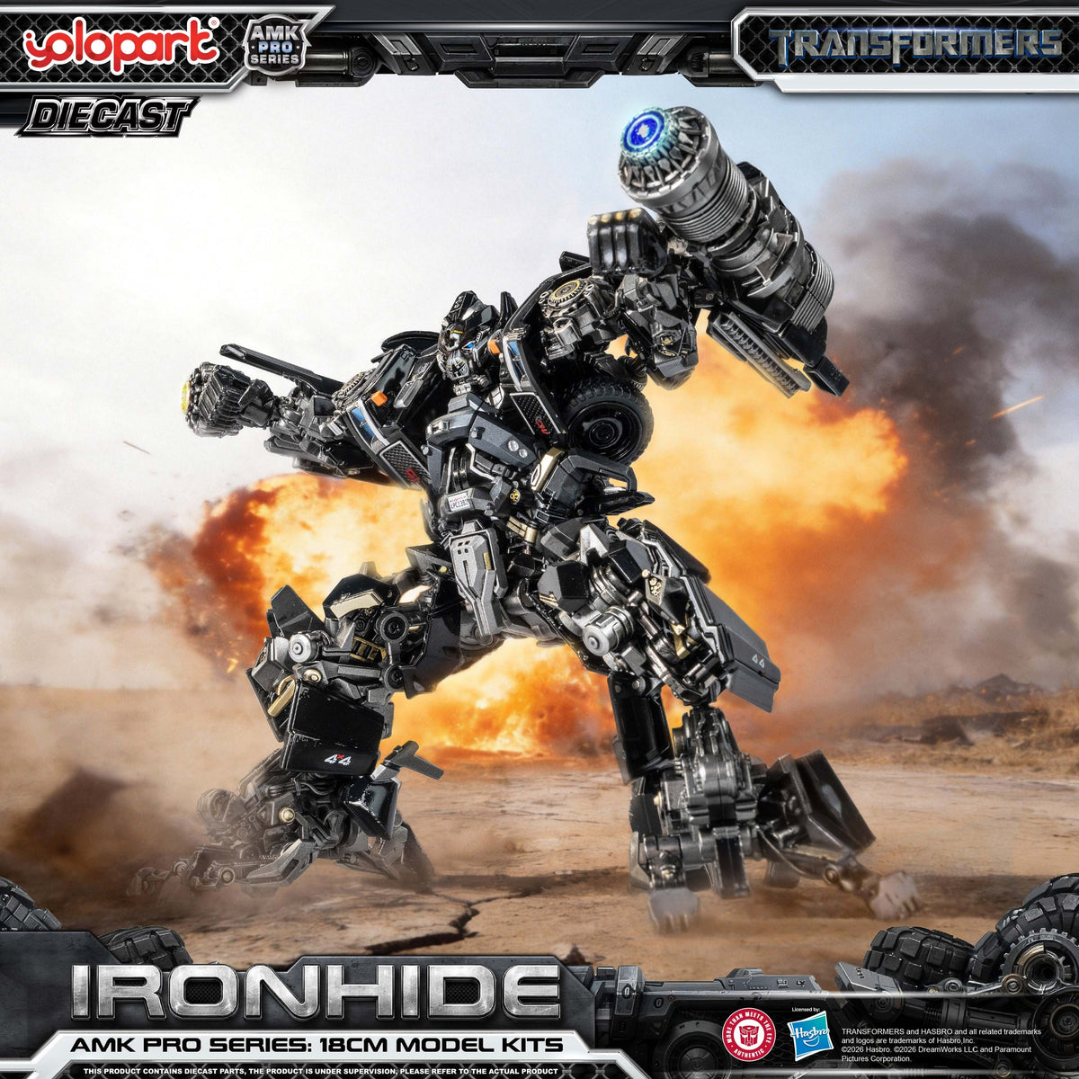 Ironhide 2007 18 cm AMK PRO Model-Kit