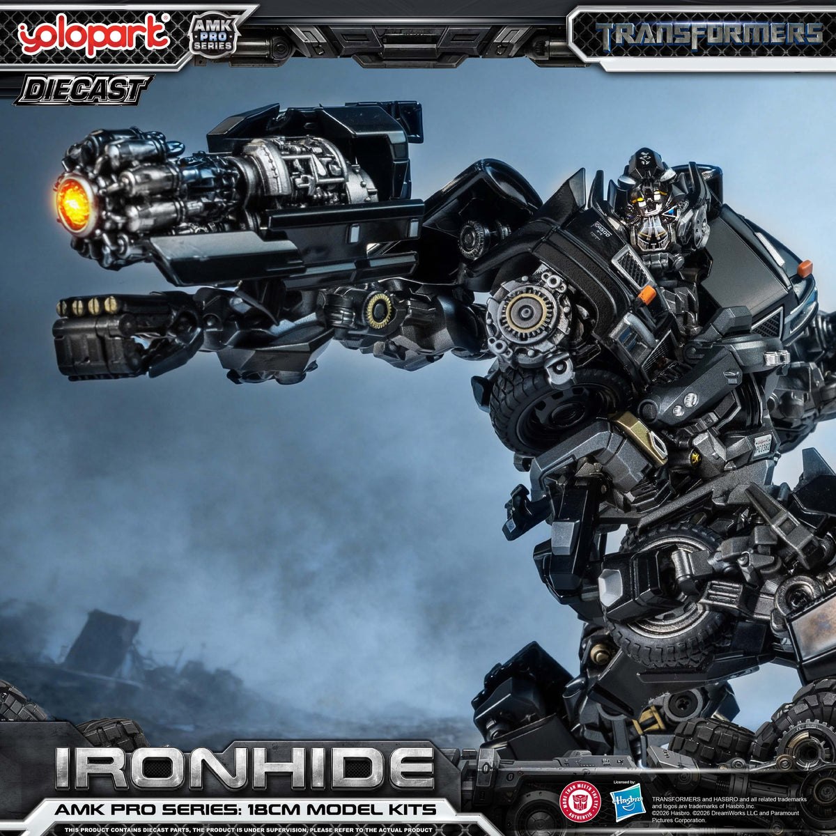 Ironhide 2007 18 cm AMK PRO Model-Kit
