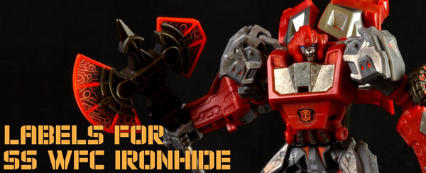 Greamáin do Ironhide War For Cybertron Studio Series Gamer Edition ToyHax