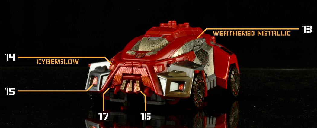 Ironhide Sticker Stickers for Ironhide WFC Studio Series ToyHax Upgrade Kit ...