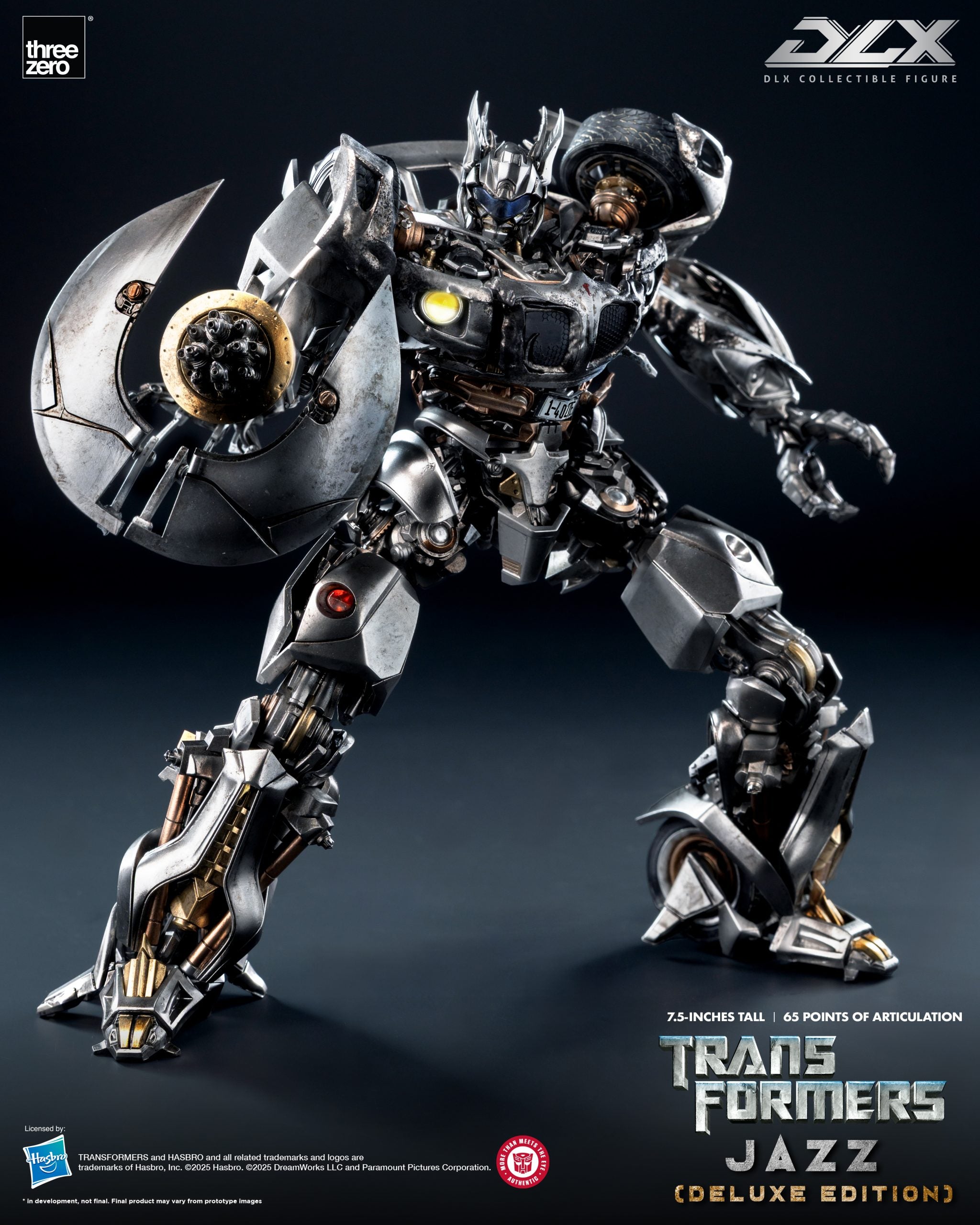 Jazz DLX 19cm Transformers First Movie Threezero – TRANSFORVERSE.EU