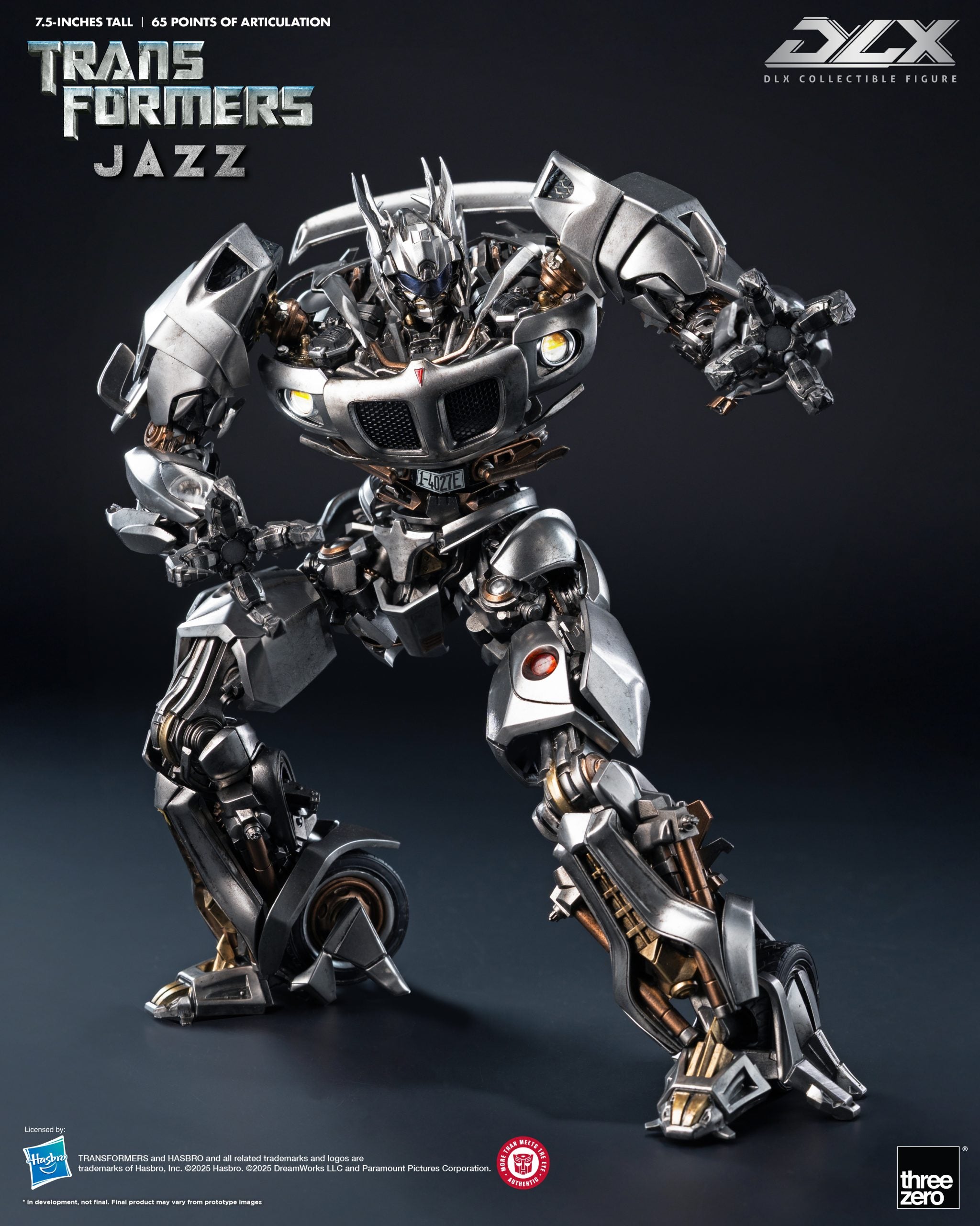 Jazz DLX 19cm Transformers First Movie Threezero