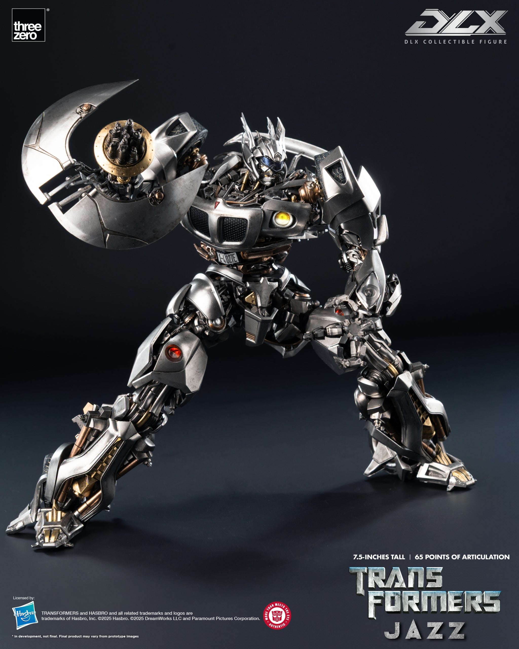 Jazz DLX 19cm Transformers First Movie Threezero