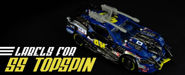 Naklejki do Topspin Studio Series 63