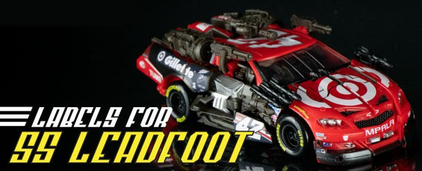 Stickers Pour Leadfoot Studio Series 68