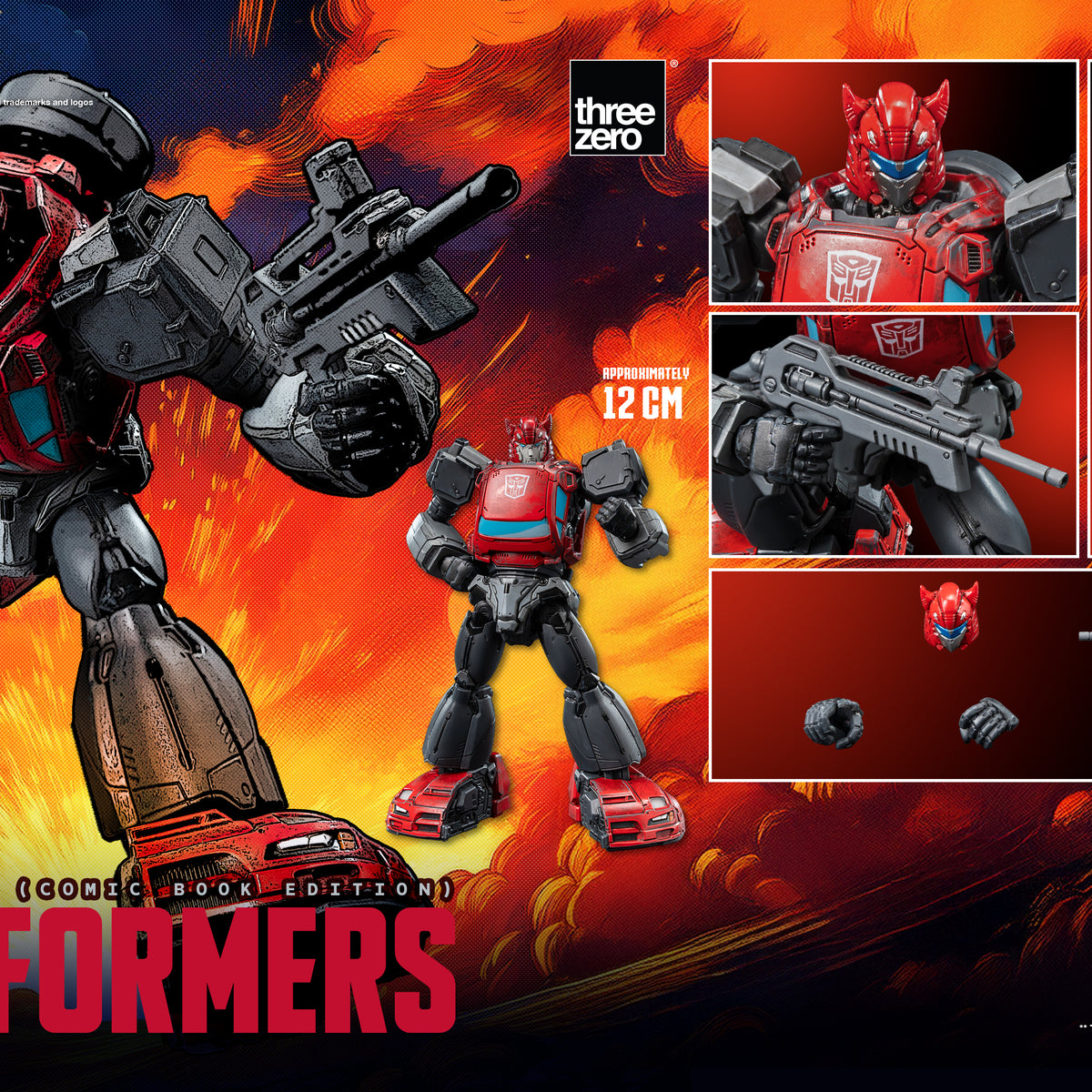 Cliffjumper 12cm MDLX Edição Comic Book (Skybound)