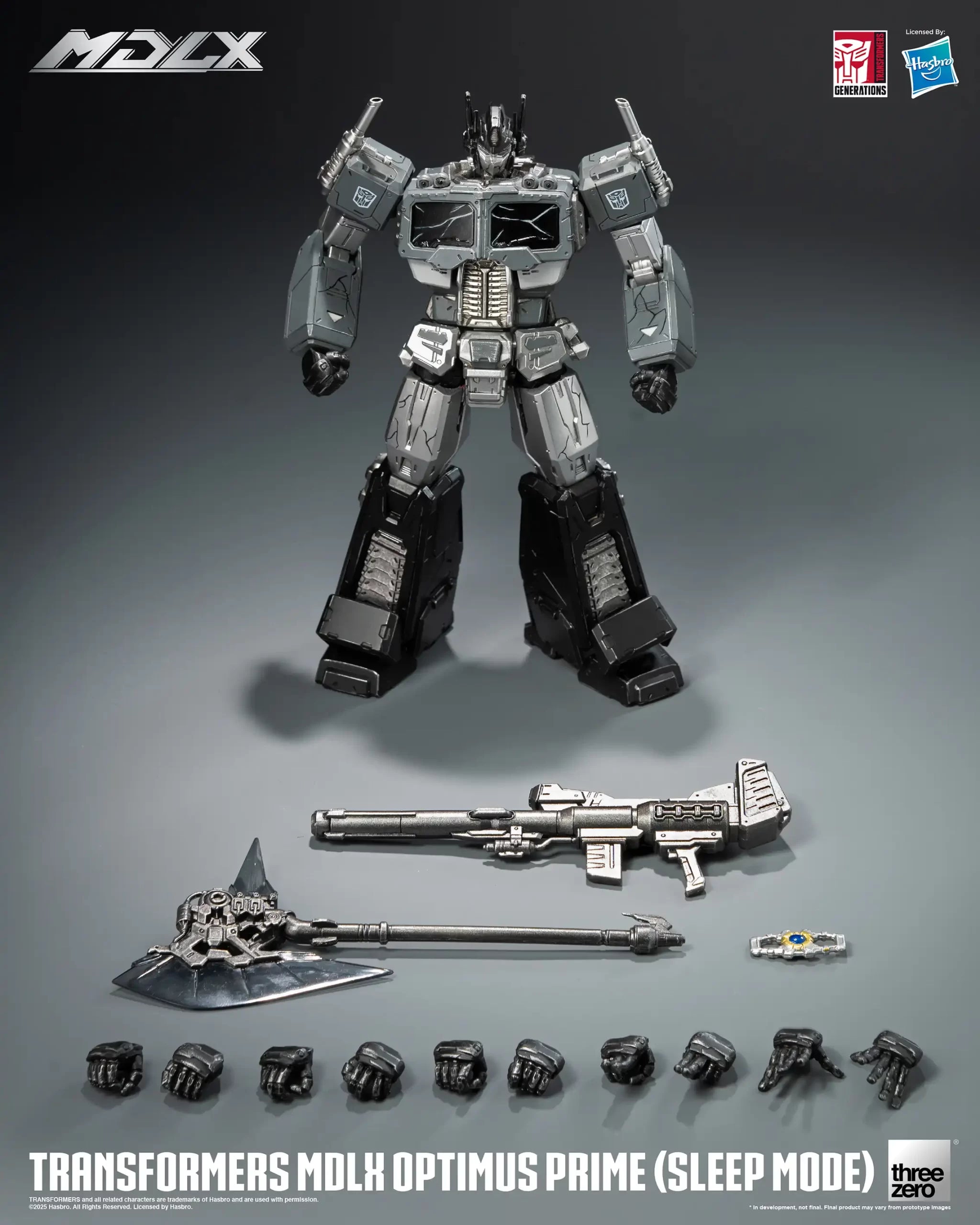 Optimus Prime Sömnläge MDLX 18cm