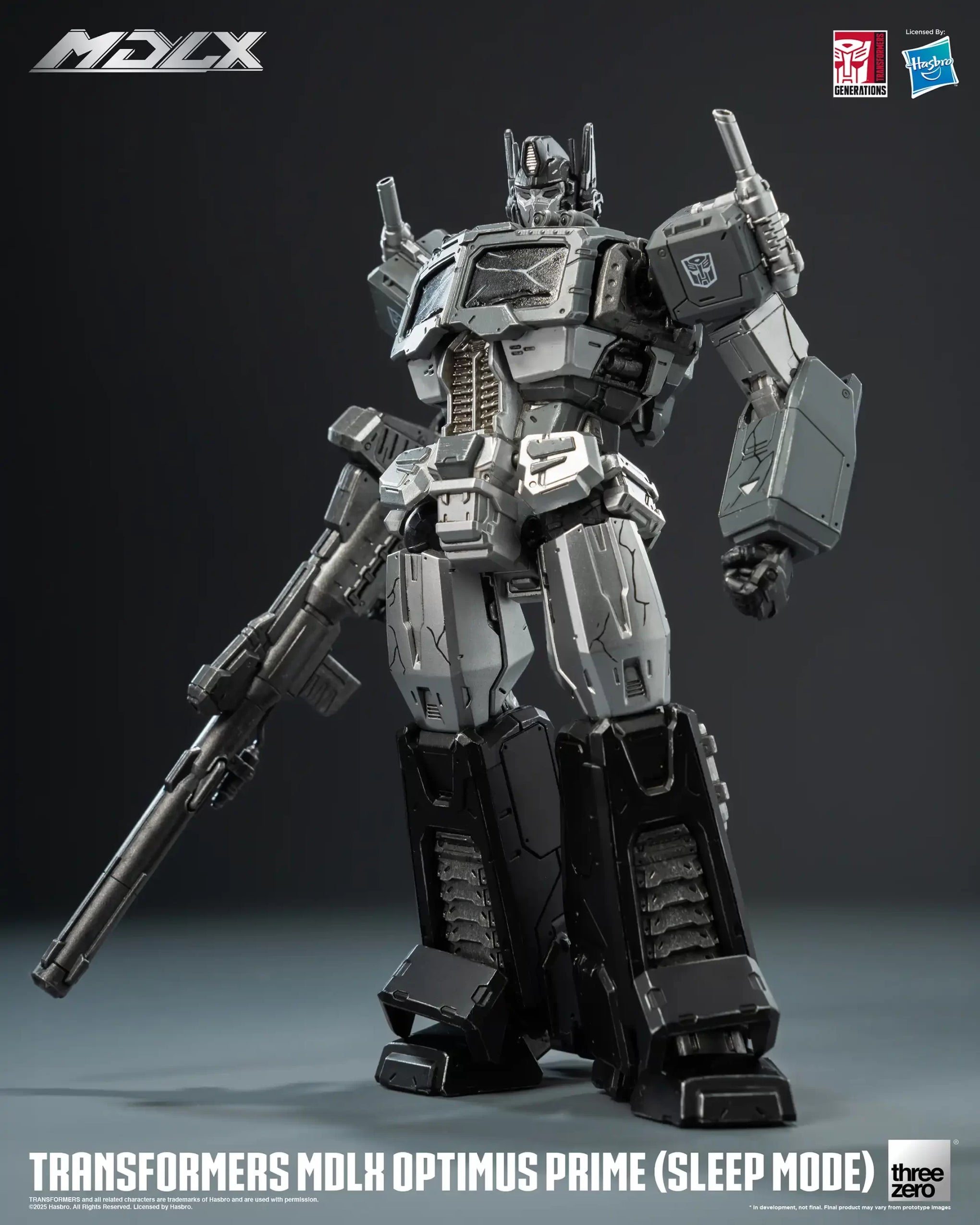 Figura Transformers Optimus Prime Sleep Mode MDLX 18cm Threezero