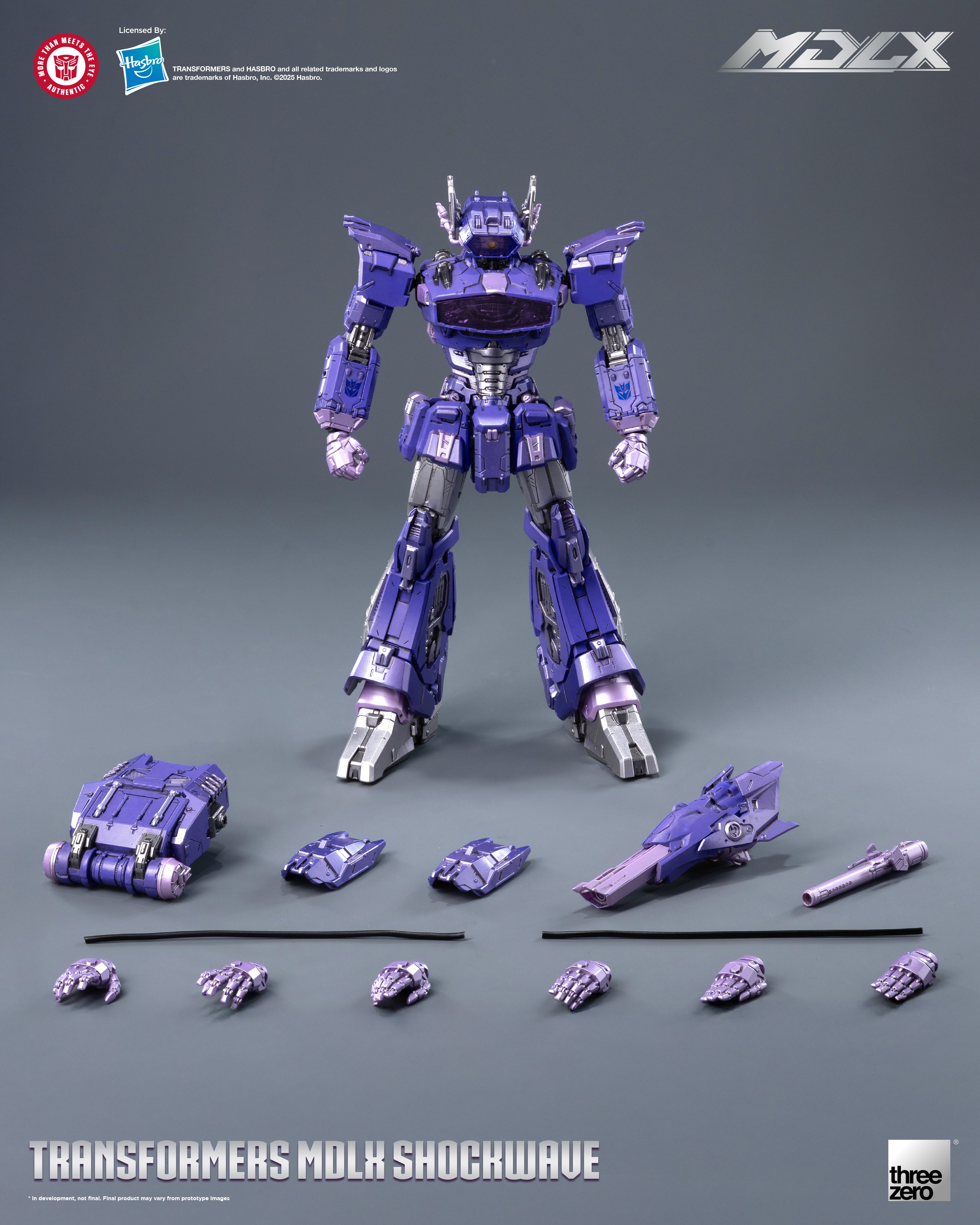 Threezero トランスフォーマー 20cm 3Z03360W0 ThreeZero 3Z0336 Transformers MDLX Starscream 20cm 1/12 Figure