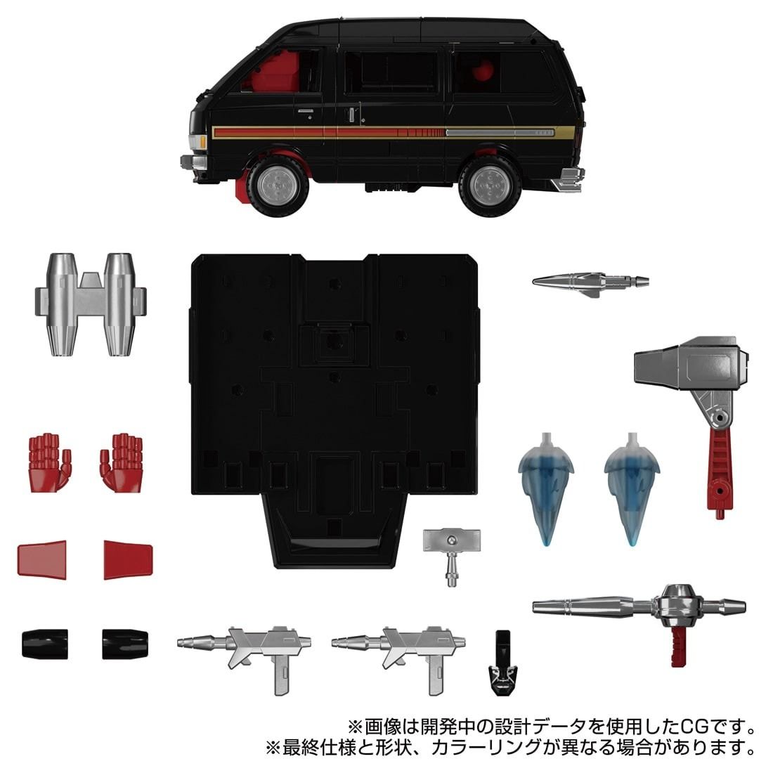 DK-2 Guard Masterpiece 18cm Takara Tomy MPG-11