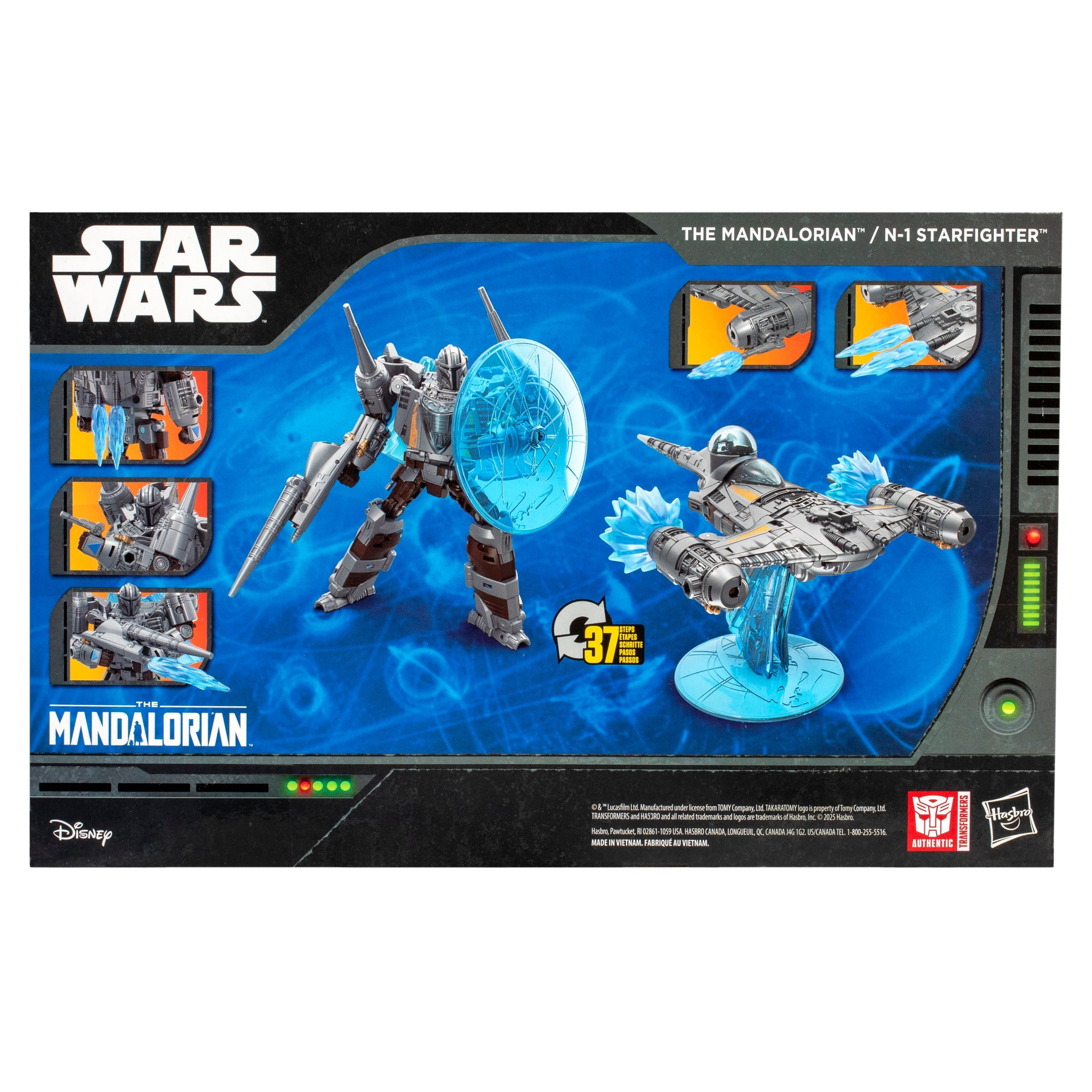 Transformers Collaborative Figures Star Wars The Mandalorian N-1