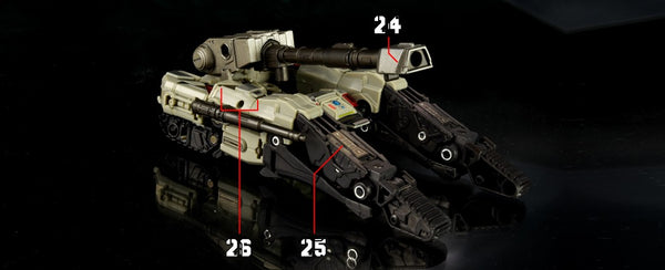 Greamáin do Megatron / D16 Transformers One Studio Series ToyHax