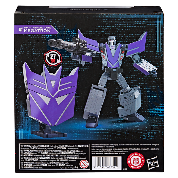 Megatron Icons Decepticons Logo 17 cm