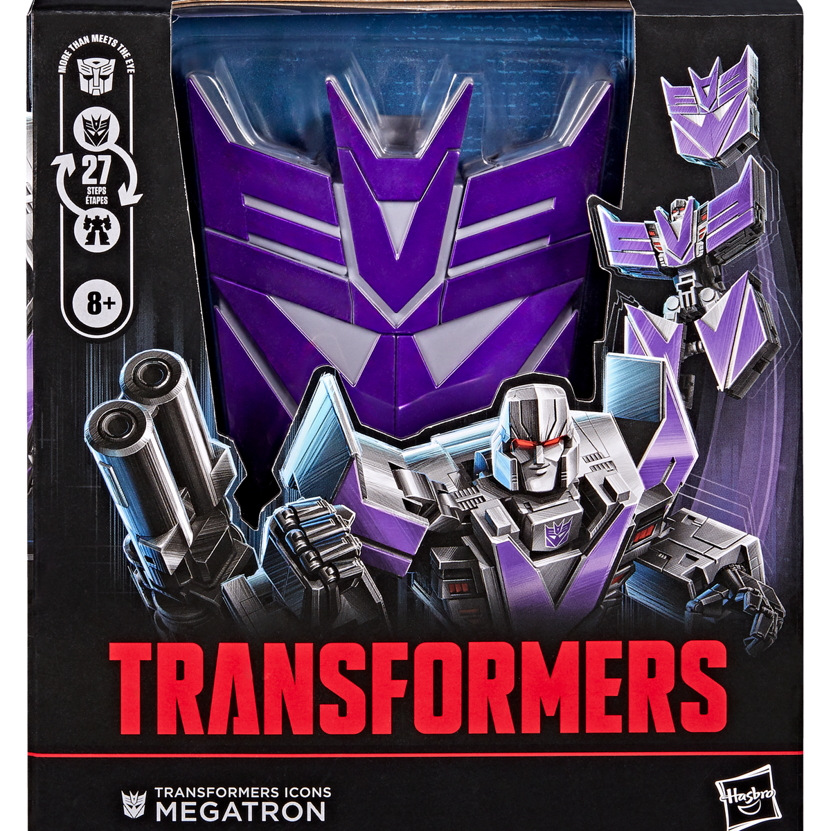 Megatron Icons Decepticons Logo 17 cm