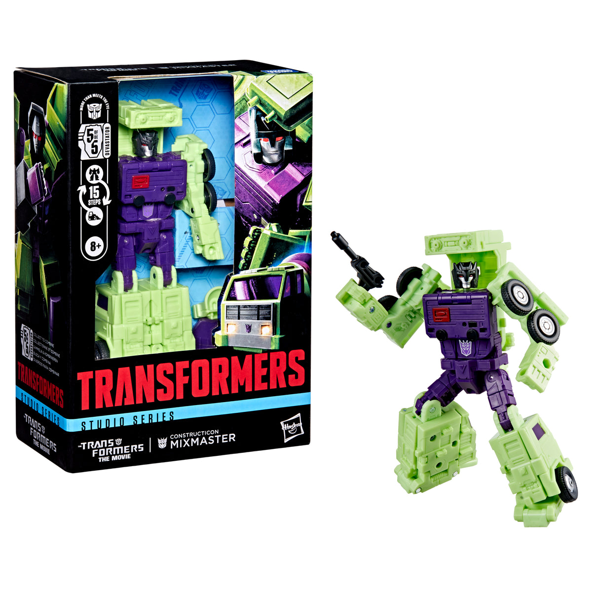 Mixmaster Constructicon Voyager Klass 14cm Studio Series 86 D'Transformers De Film
