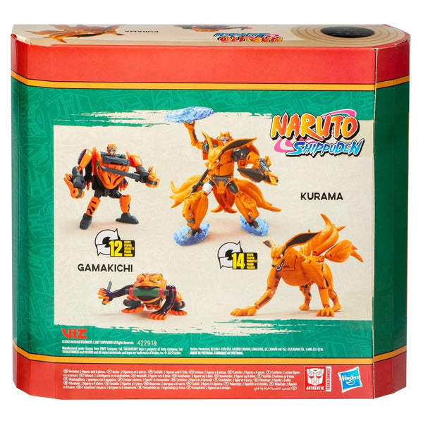 Kurama & Gamakichi Transformers x Naruto Shippuden Collaborative