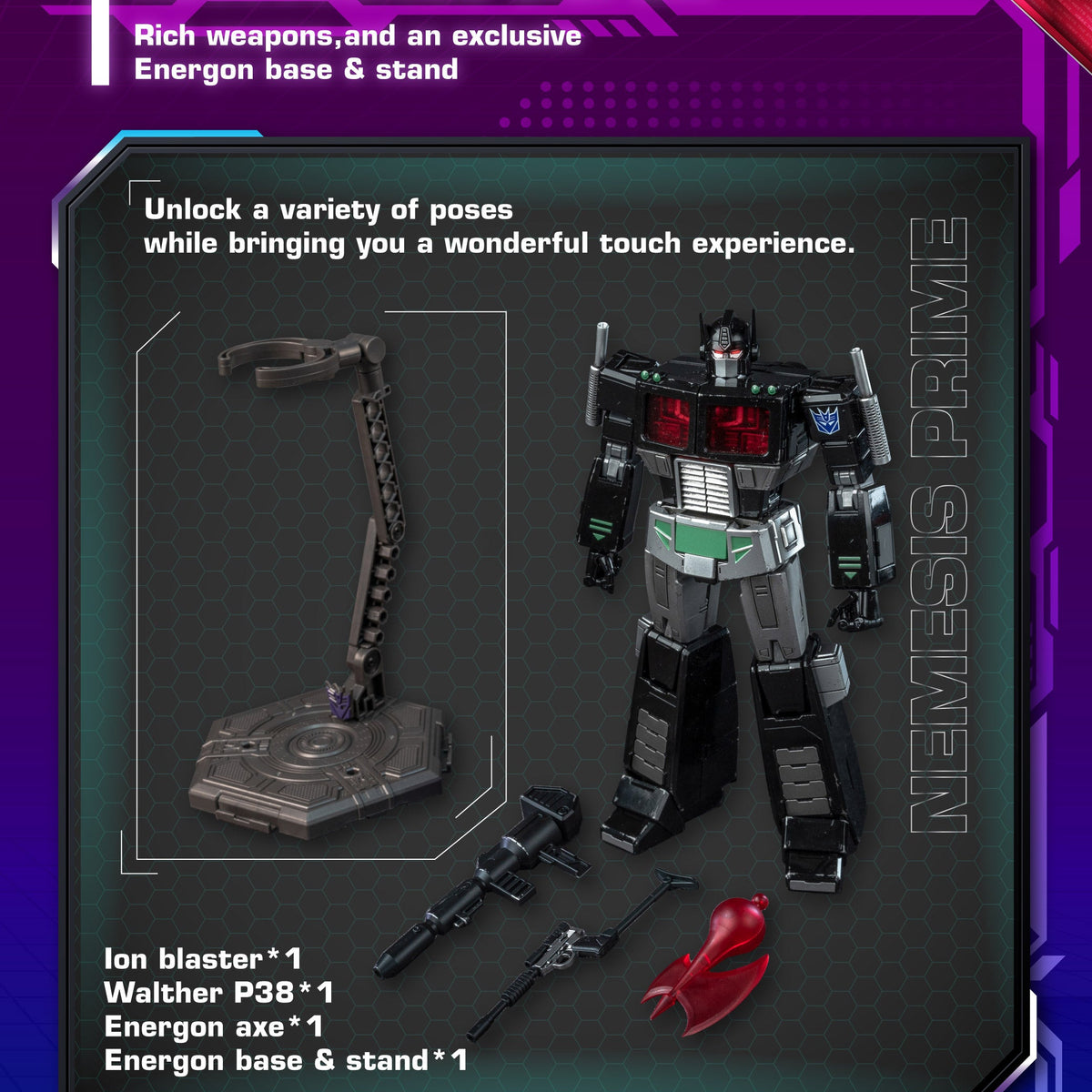 Nemesis Prime G1 20cm AMK PRO Series