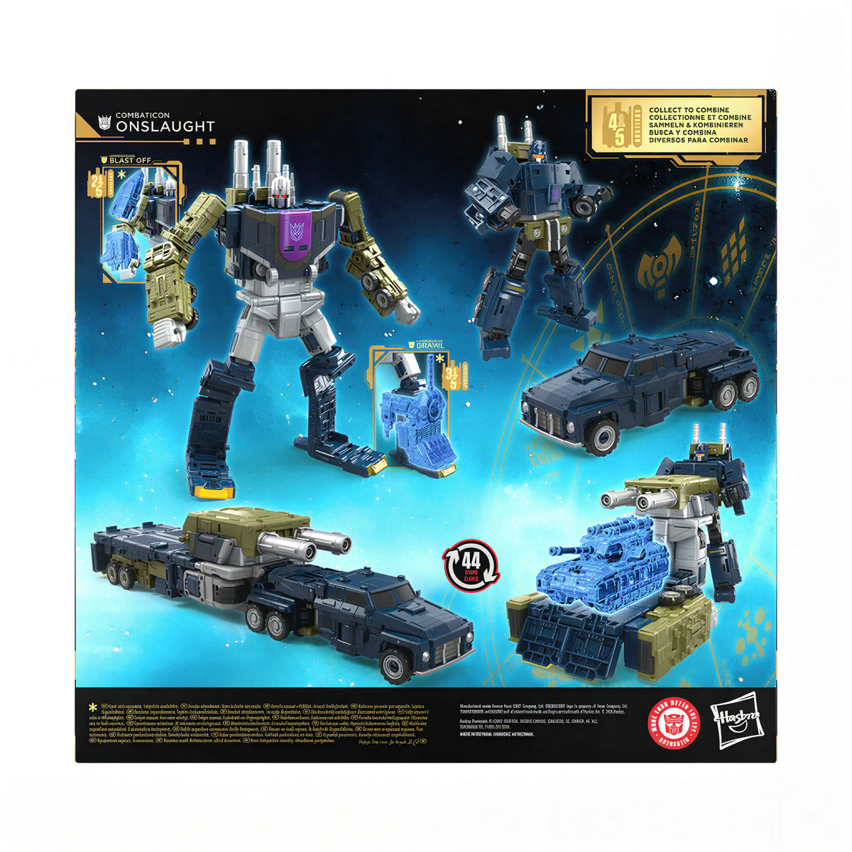 Onslaught Combaticons Clase Comandante 17cm Age Of The Primes