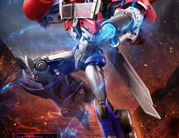 Optimus Prime Transformers Prime Action Edition 06