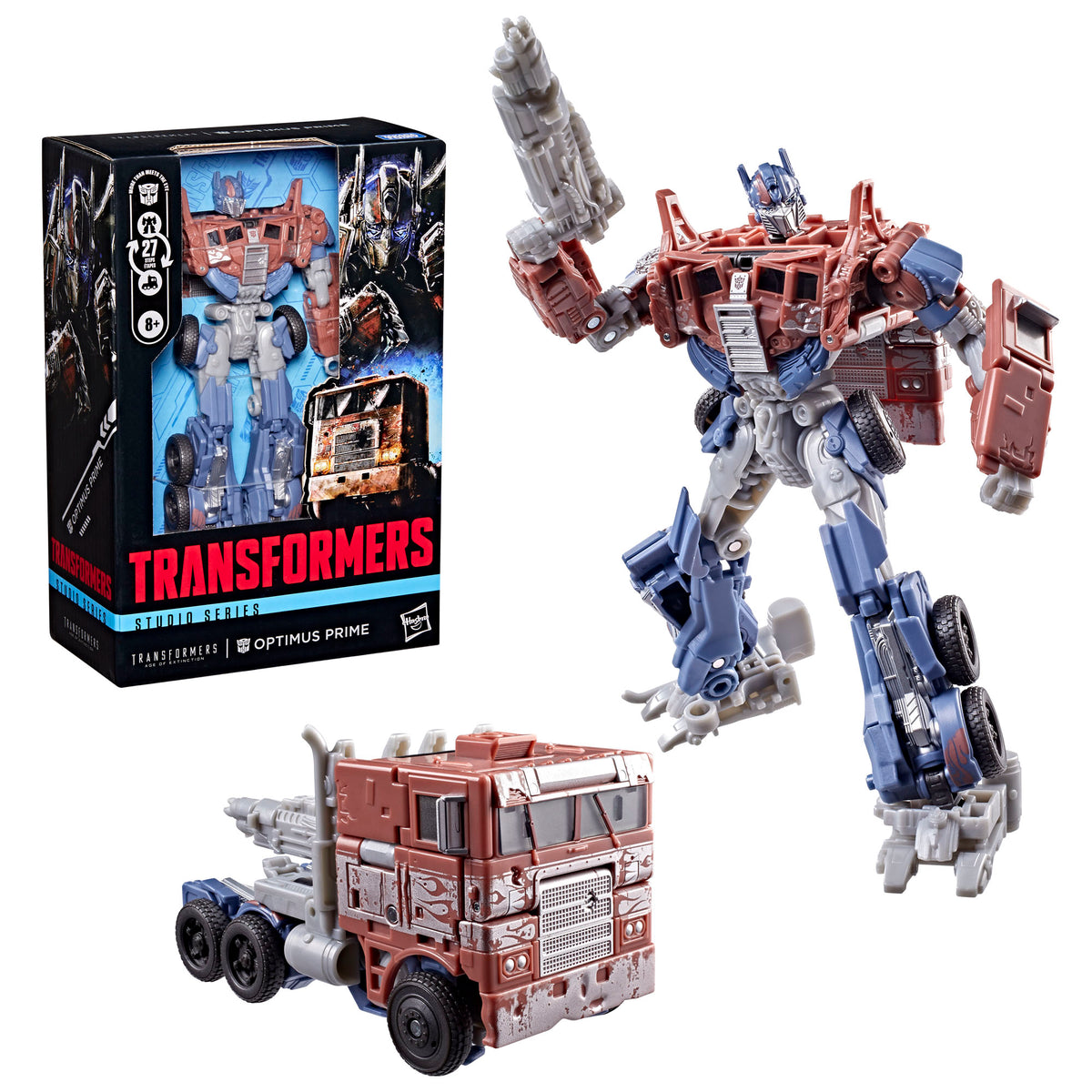 Optimus Prime Evasion Mode Voyager Class Studio Series Age Of Extinction