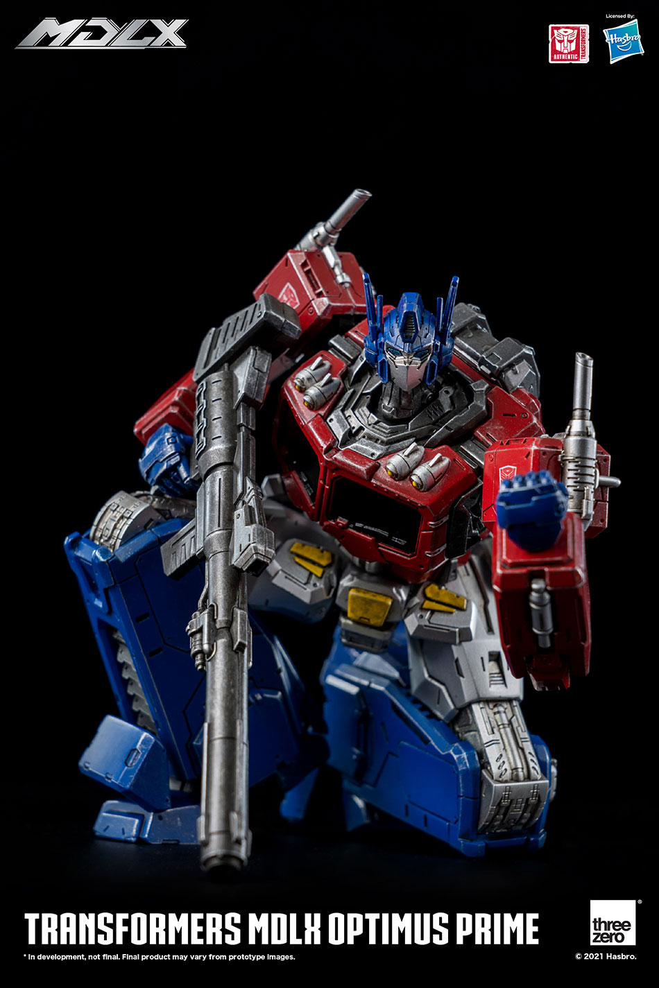 Beeldje Transformers Threezero Optimus Prime G1 MDLX