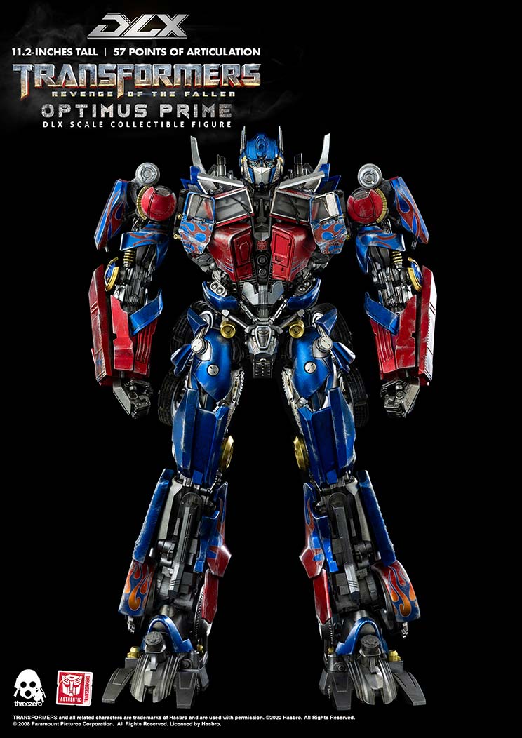 Optimus Prime La Venganza De Los Caídos DLX Transformers 28cm