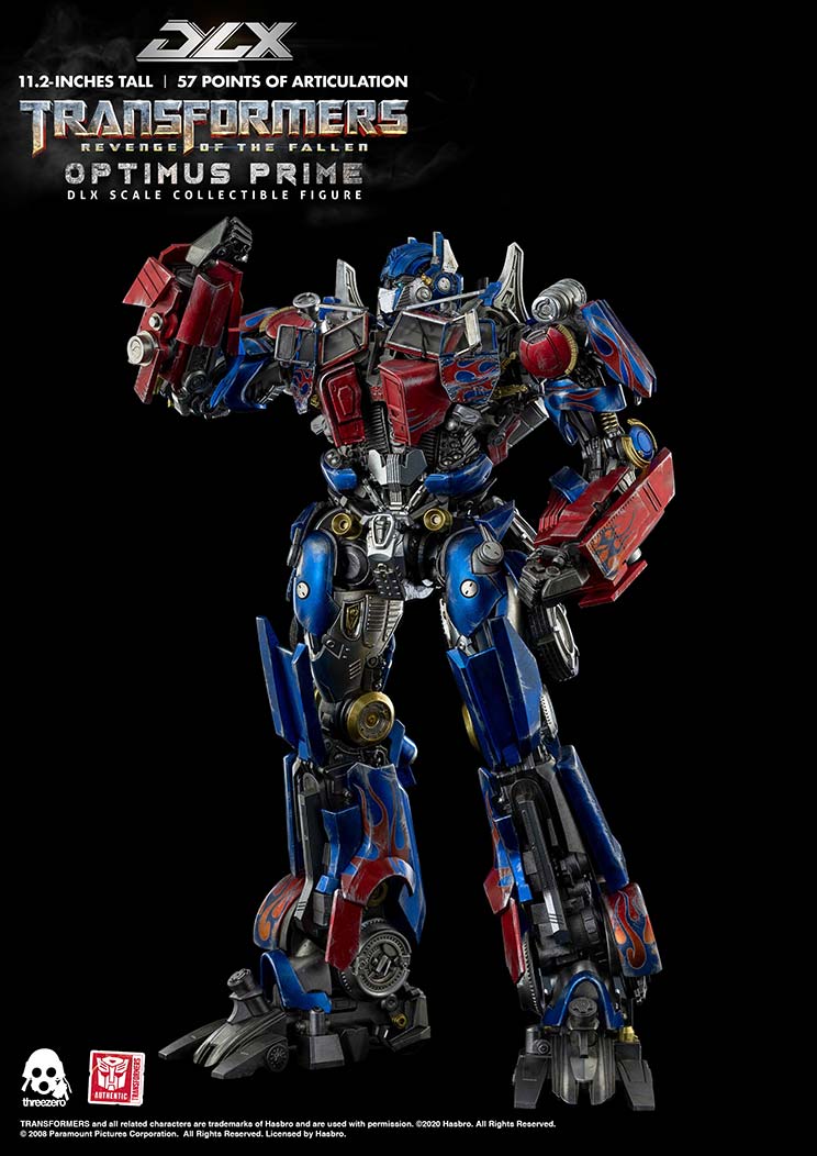 Optimus Prime Zemsta Upadłych DLX Transformers 28cm