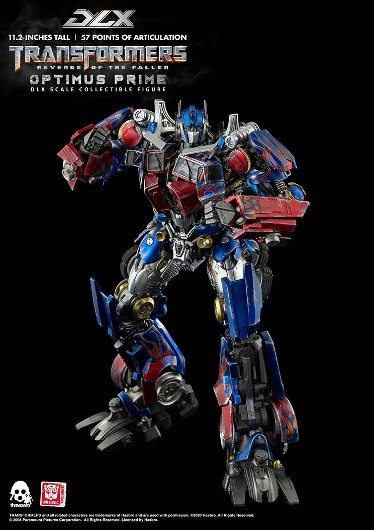 Optimus Prime Zemsta Upadłych DLX Transformers 28cm