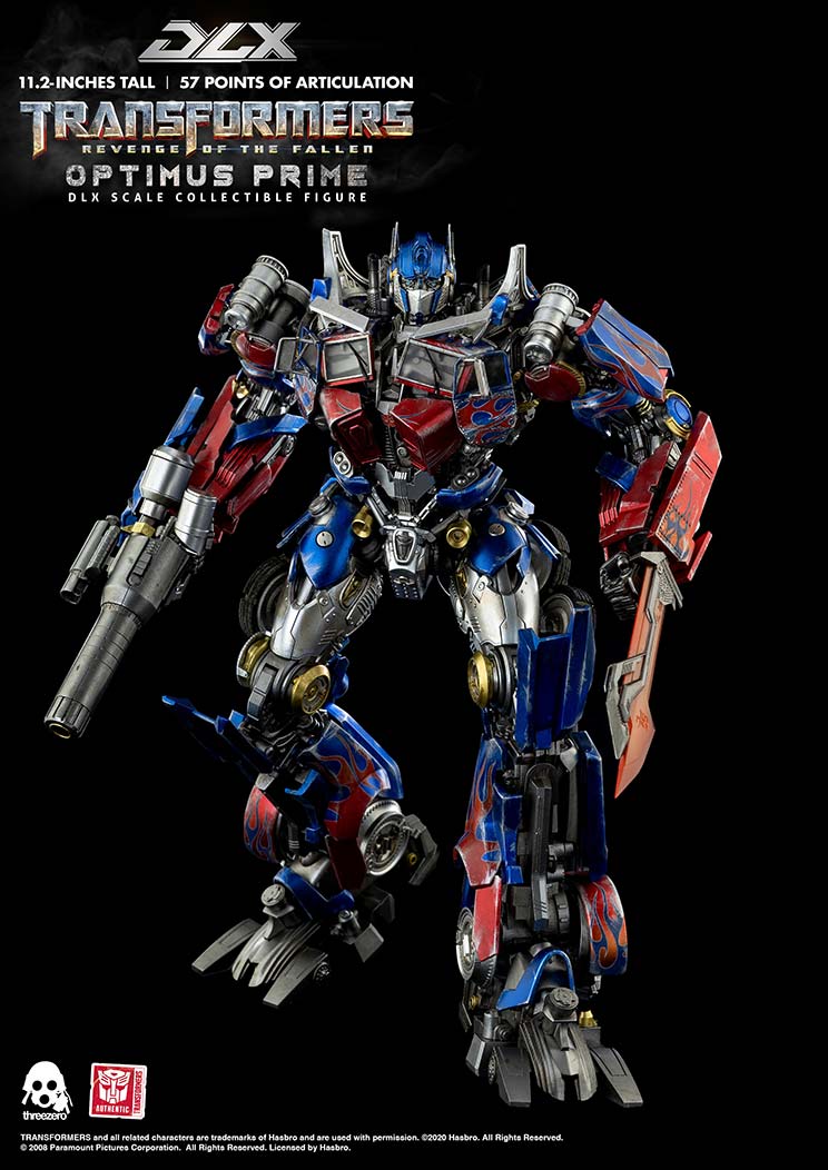 Optimus Prime La Venganza De Los Caídos DLX Transformers 28cm