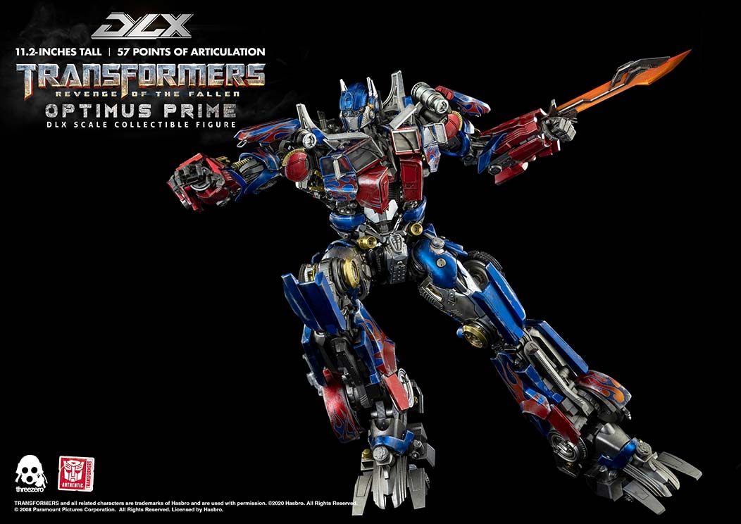 Optimus Prime Revenge Of The Fallen DLX Transformers 28cm