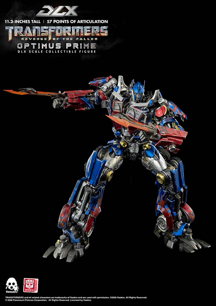 Optimus Prime Revenge Of The Fallen DLX Transformers 28cm