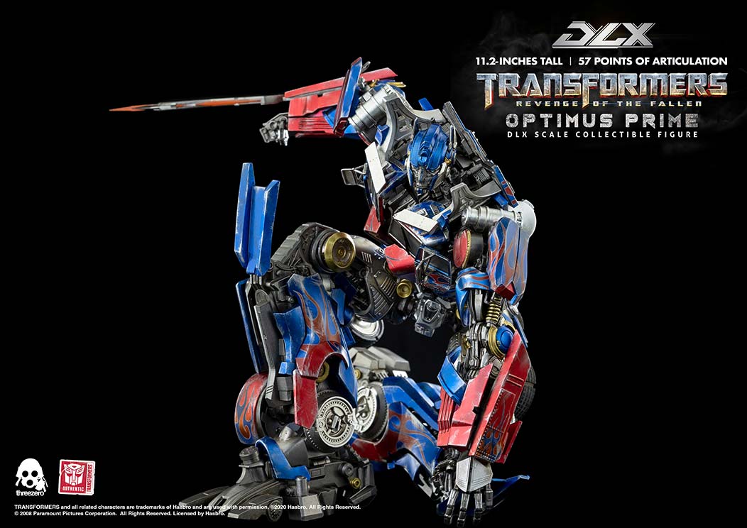 Optimus Prime Revenge Of The Fallen DLX Transformers 28cm