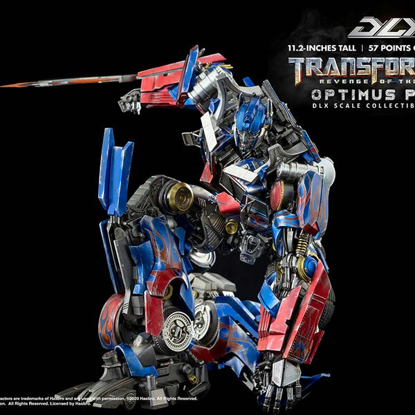 Optimus Prime La Venganza De Los Caídos DLX Transformers 28cm