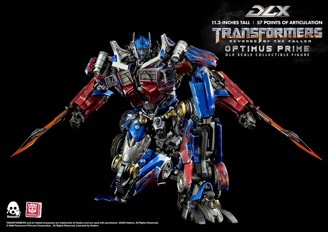 Optimus Prime Zemsta Upadłych DLX Transformers 28cm